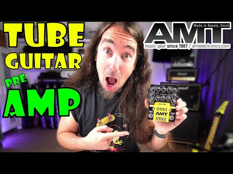 AMT TUBE GUITAR PREAMP - It's cool but I BROKE it!