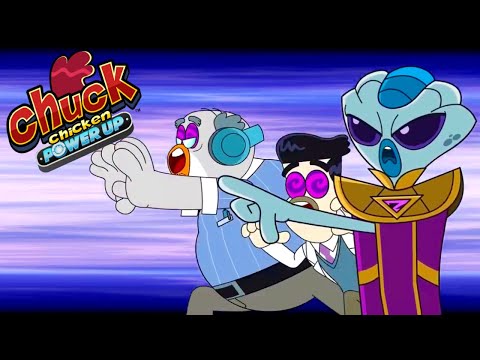 Chuck Chicken Power Up Special Edition 🐔Gargoyle, Meteorite and Sword Tooth | Chuck Chicken Cartoons