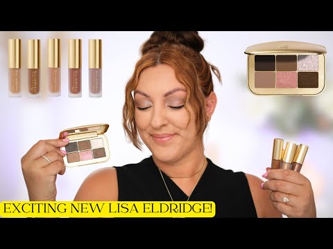 NEW LISA ELDRIDGE LIQUID SILKS & FAWN EYESHADOW PALETTE | These are SPECIAL!