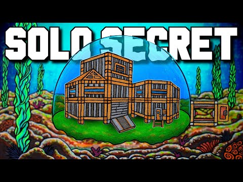 I Built a SOLO UNDERWATER FORTRESS - Rust
