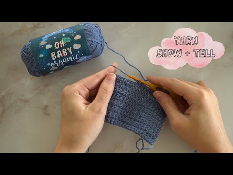 100% Organic Cotton Yarn from Lion Brand! - A Star is Born: Oh Baby