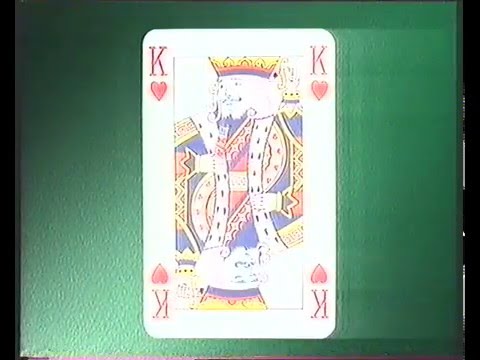 Twix King Size chocolate bar playing cards TV advert - 1993 - Mars