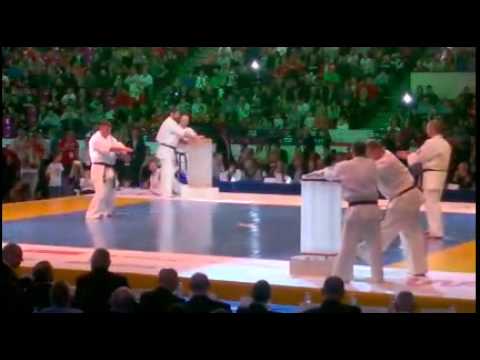 Mistrzostwa Europy Shinkyokushin - Warszawa 2015 - pokaz Sensei Tomasz Najduch