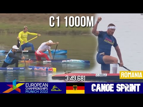 C1 Men 1000m Final A | CATALIN CHIRILA CHAMPION | European Championships Munich 2022