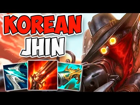 INSANE KOREAN CHALLENGER JHIN CARRY GAMEPLAY! | CHALLENGER JHIN ADC GAMEPLAY | Patch 11.22 S11