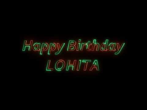 Happy Birthday Lohita