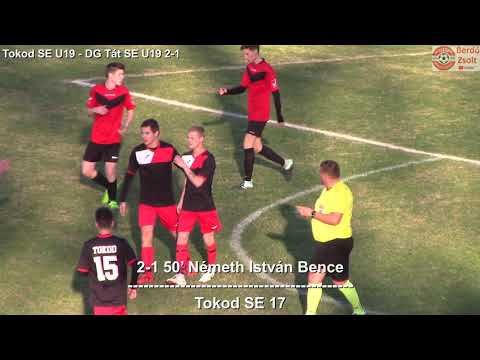 Tokod SE U19 – DG Tát SE U19 3-3 (1-1) – Összefoglaló