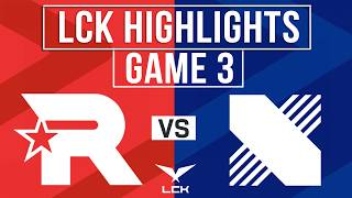 KT vs KRX Highlights Game 3 | LCK 2026 | KT Rolster vs Kiwoom DRX