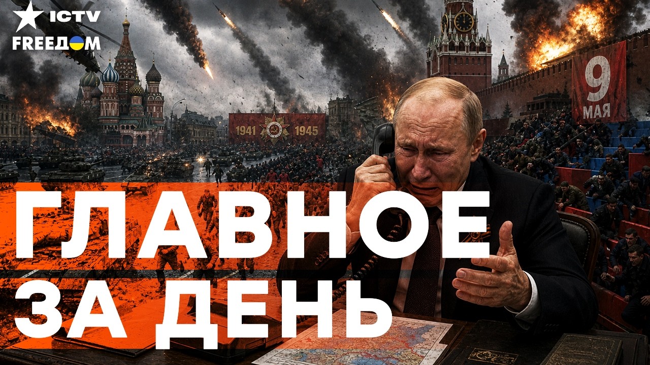 ПАРАД ТРУСОСТИ! ПУТИН ПРЯЧЕТСЯ ЗА ТРАМПА ИЗ-ЗА СТРАХА ПЕРЕД 9 МАЯ! | Freedom live