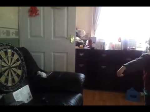 the best 4 year old dart player about