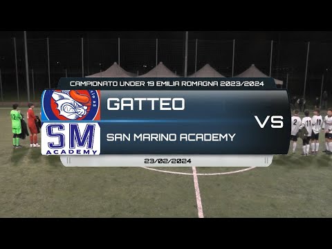 GATTEO VS SAN MARINO ACADEMY - CAMPIONATO UNDER 19 EMILIA ROMAGNA 2023/2024 - GIORNATA 12 - 23/02/24