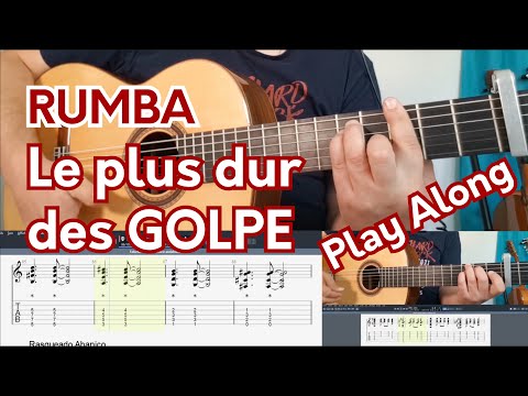 RUMBA  Cadence Andalouse+ Tuto rythmique + TAB synchronisées ! PLAY ALONG ! EPISODE 159