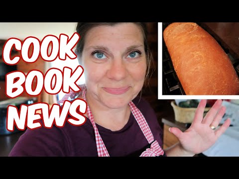 COOKBOOK NEWS & THE BEST SOFT SANDWICH BREAD EVER