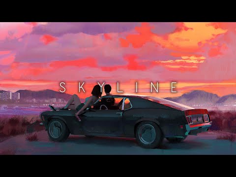 Synthwave / Chill Synth / Retrowave Mix - Skykline // Royalty Free No Copyright Background Music