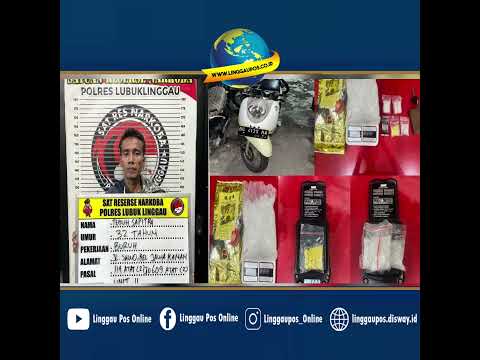 Detik-detik Penangkapan Pemilik Sabu 1 Kg di Lubuk Linggau