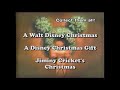 Walt Disney Home Video 1990 Christmas Preview 10 Second Version