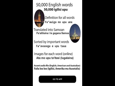 English samoan dictionary