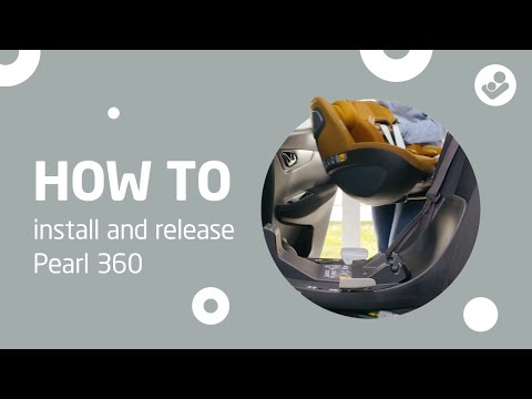 Maxi-Cosi Pearl 360 i-Size automobilinė kėdutė Authentic Pilkas 0-18 kg video