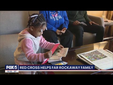Red Cross help family impacted by storm