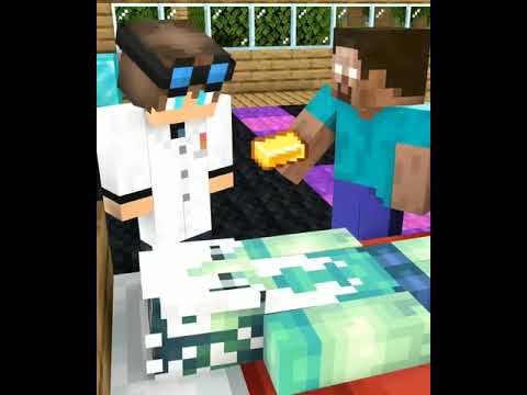 monster school 3 bad baby zombie minecraft animation shorts version #shorts 9