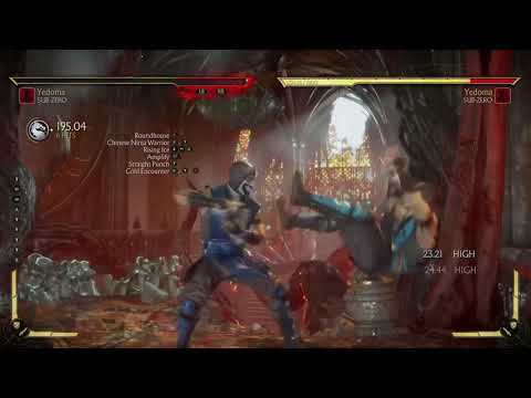 40% Meterless Sub-Zero Combo