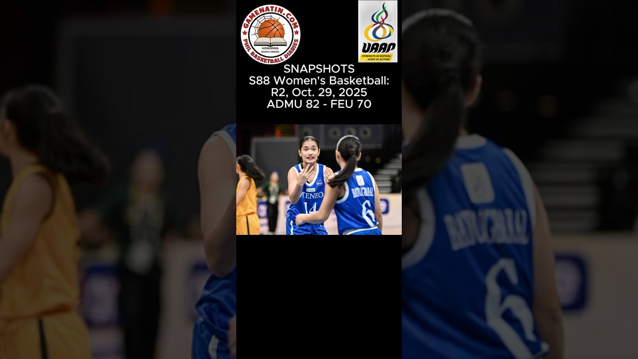 Snapshots: Women's Basketball - Ateneo 82 - FEU 70