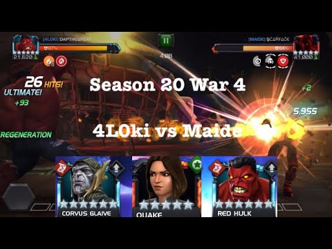 Season 20 War 4 - 4L0ki vs Maide