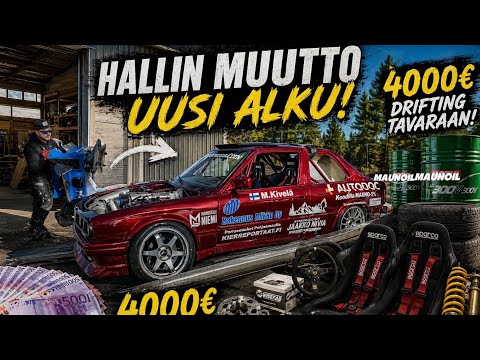 MUUTTO LIVERY JA 4000€ DRIFTING TAVARAA!