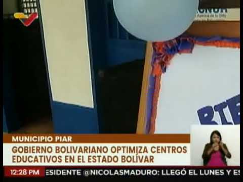 Bolívar | Gobierno Bolivariano realiza mejoras en centros educativos del municipio Piar