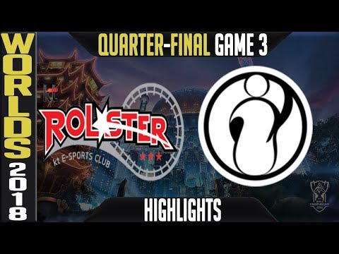 KT vs IG Quarter-Final Highlights Game 3 | Worlds 2018 Quarter-Final | KT Rolster vs Invictus Gaming