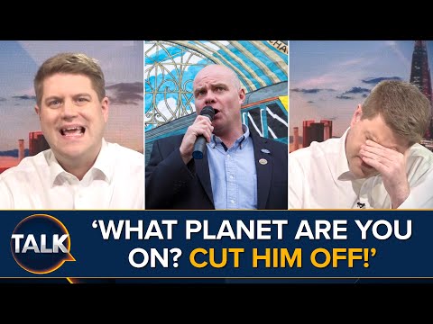 "What Planet Are You On? CUT HIM OFF!" | Presenter CLASHES With Trade Unionist Steve Hedley