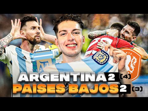 ARGENTINA 2 (4) PAISES BAJOS 2 (3) - SEGUIMOS CON VIDA