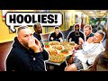 New York Pizza & Pasta Mukbang With CRSWHT AND THE HOOLIGANS!