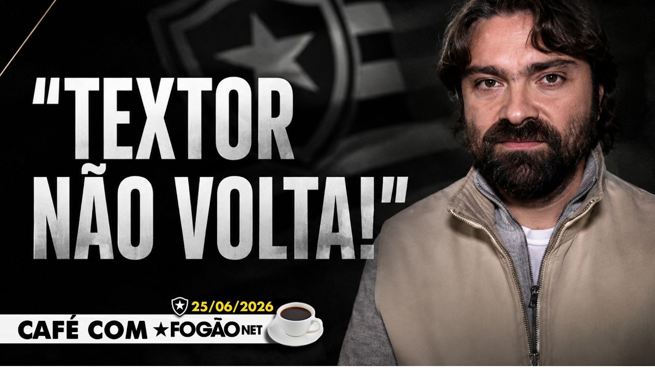 LIVE CAFÉ COM FOGÃONET | Presidente garante saída de Textor; Botafogo não foca em limite de estrangeiros