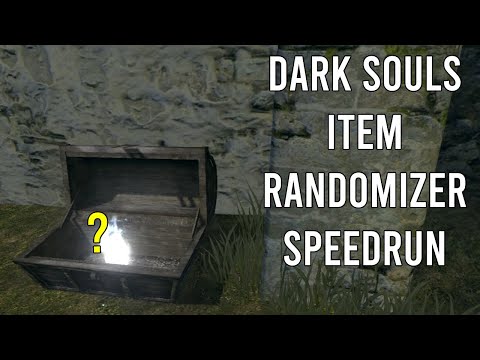 Dark Souls All Bosses with RANDOMIZED ITEMS in under 2 hours! (1:59:08 RTA Race Mode)