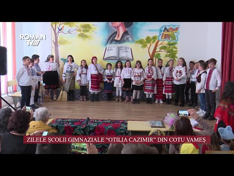 Zilele Școlii "Otilia Cazimir" din Cotu-Vameș 2023