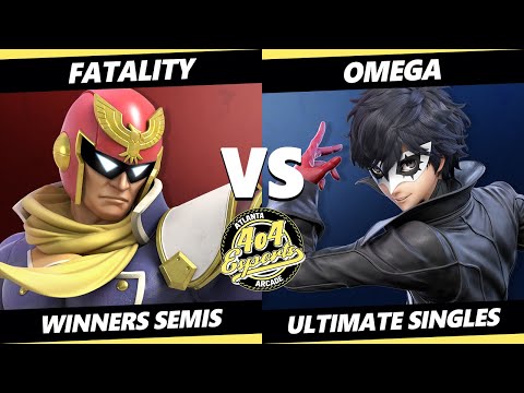 4o4 Smash Night 25 Winners Semis - Fatality (Captain Falcon) Vs. omega (Joker) SSBU Ultimate
