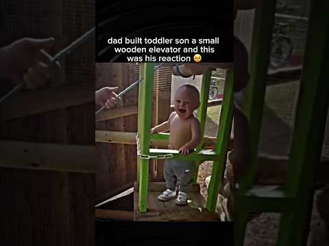 This small moment meant everything to him 🥹#father  #toddler #family #love  #wholesome