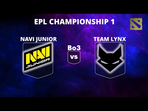 🔴 [LIVE] NAVI JUNIOR vs TEAM LYNX | Bo3 | EPL CHAMPIOSHIP #dota2live