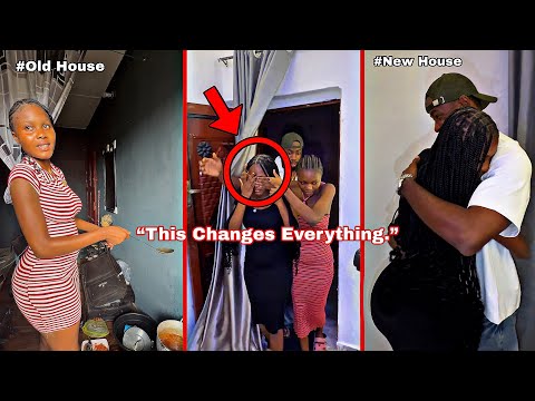 I transformed her apartment - Emotional moment watch until the end to see the unbelievable surprise