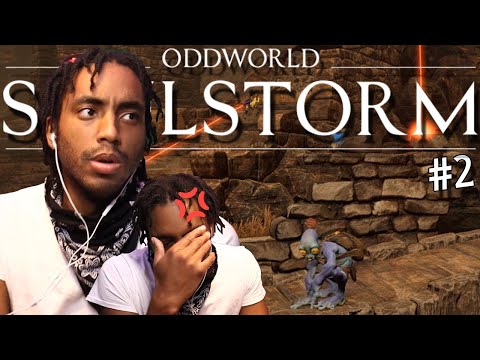 SOOOOO MANY ENEMIES [THE RUINS] [ODDWORLD SOULSTORM GAMEPLAY] [PS5] [WALKTHROUGH] PART. 2