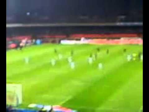 Napoli Milan Entrata in campo