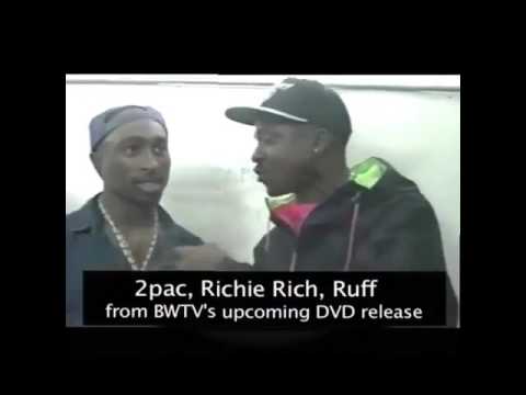 2pac richie rich ruff freestyle rare video