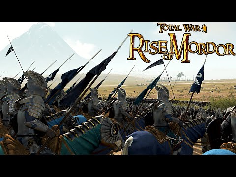 Knights Of The Silver Swan CHARGE - Total War: Rise Of Mordor