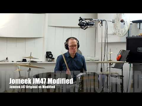 Joemeek JM47 Original vs Modified