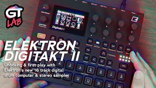 Video thumbnail for New Elektron Digitakt II: Unboxing and First Play with the Stereo Sampler and Drum Machine by Group Technologies Australasia