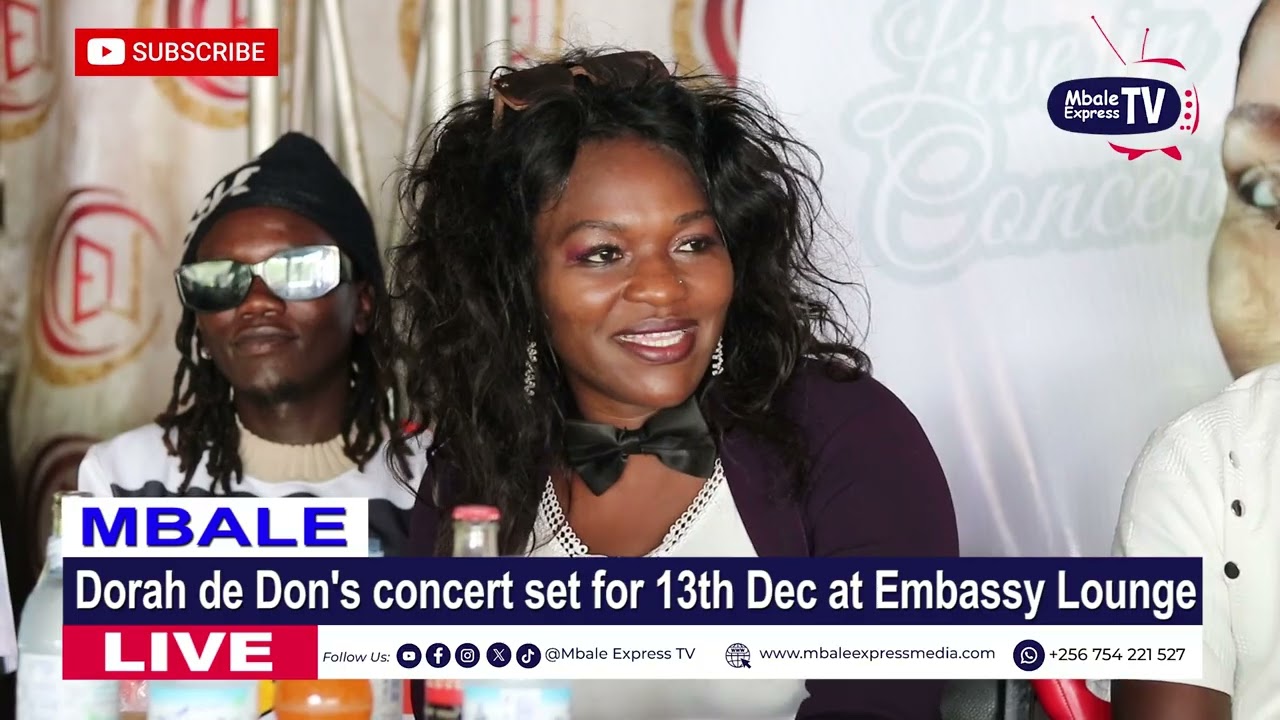 Dorah de Don's Concert set for 13th December at Embassy Lounge