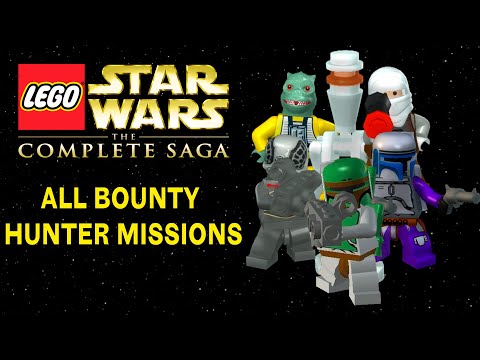 LEGO Star Wars: The Complete Saga - All Bounty Hunter Missions 1-20