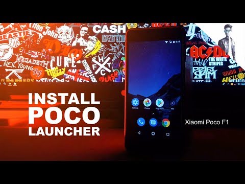 Install Xiaomi Poco F1 Launcher on your Android Phone