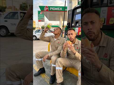 Mbappe Neymar Benzin İstasyonunda Pompacı Oldu 😂 Geğirdi Tokat Yedi